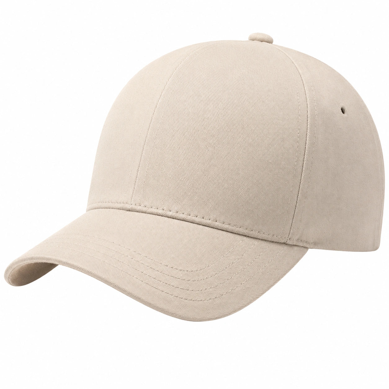 Unisex Verstellbare Basecap Beige