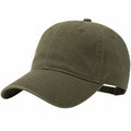 Verstellbare Baseballcap in Olivgrün