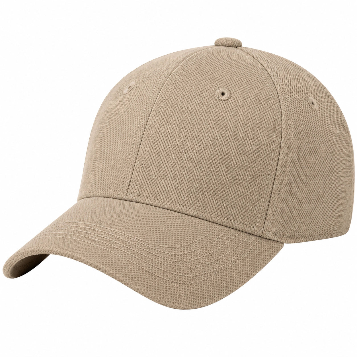 Verstellbare Unisex-Baseballkappe Beige
