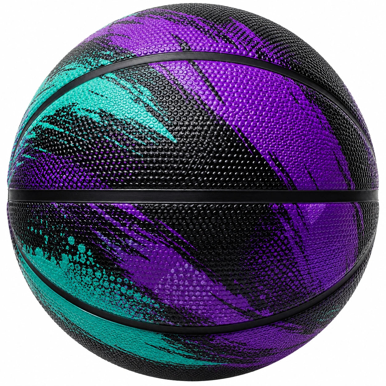 Basketball Outdoor Lila/Grün/Schwarz