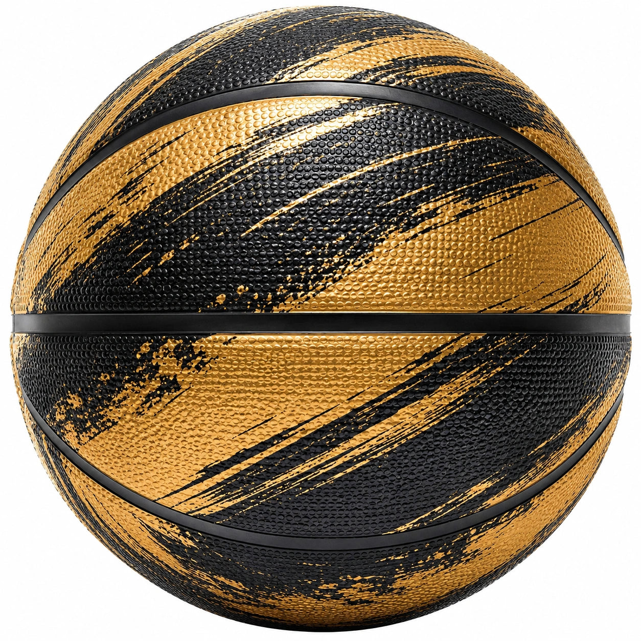 Basketball Größe 7 Indoor/Outdoor Schwarz/Gold