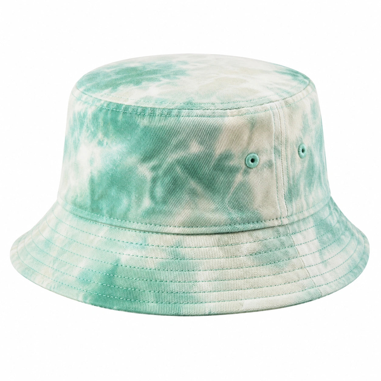 Unisex Fischerhut Mit Batikmuster in Minzgrün
