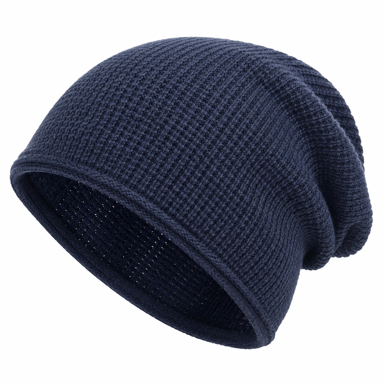 Unisex Beanie Wintermütze Dunkelblau