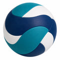 Volleyball Größe 5 Blau/Weiß/Türkis