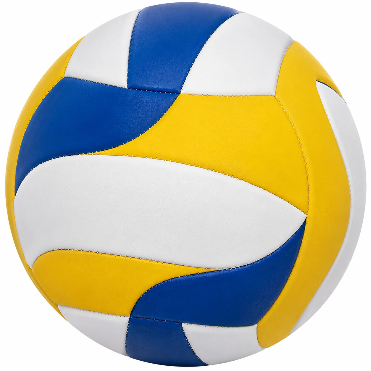 Trainingsvolleyball Gelb/Blau/Weiß
